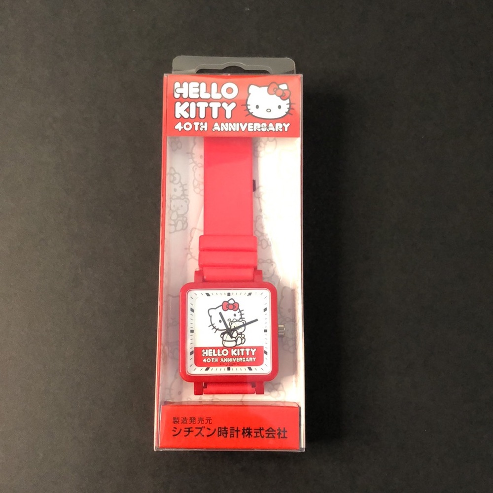Hello Kitty 40th Anniversary Wrist Watch